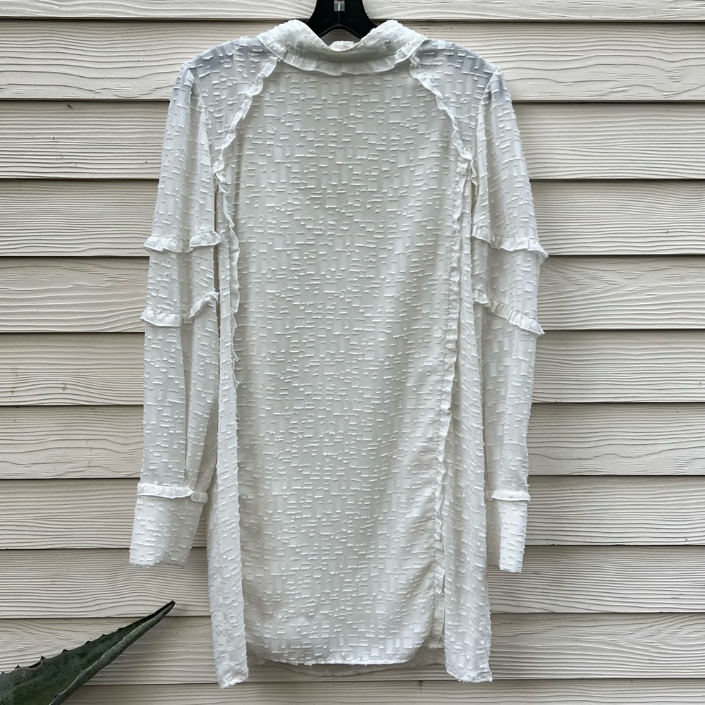 IRO White Textured Dress